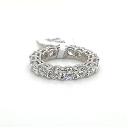 14K WHITE GOLD AND 5.00CTS NATURAL DIAMOND (RING)