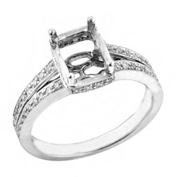 Diamond Semi-Mount Ring
