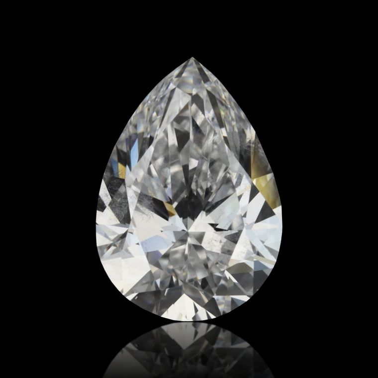 Pear 0.51ct D SI2