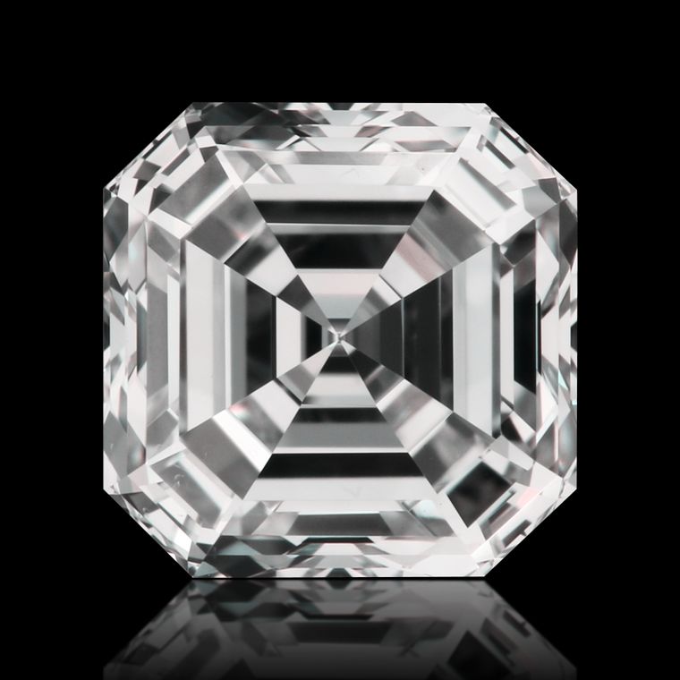 Asscher 1.01ct J VS2