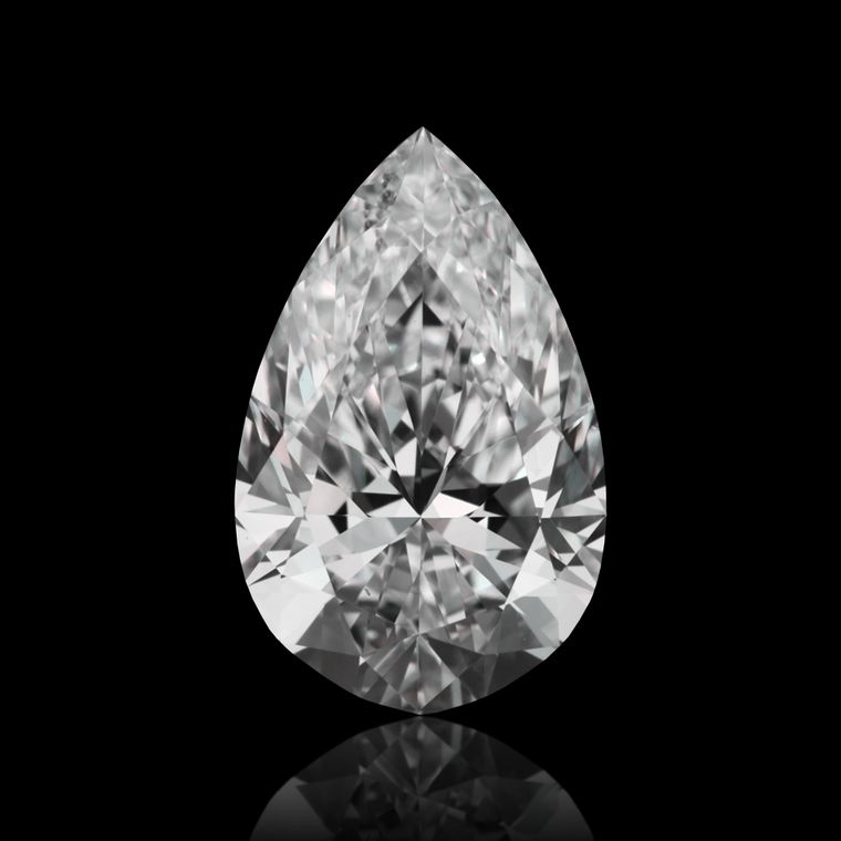 Pear 0.90ct G VS2
