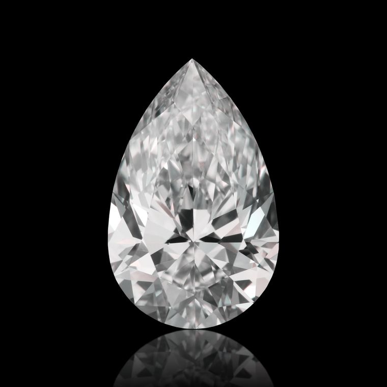 Pear 0.80ct F VS1