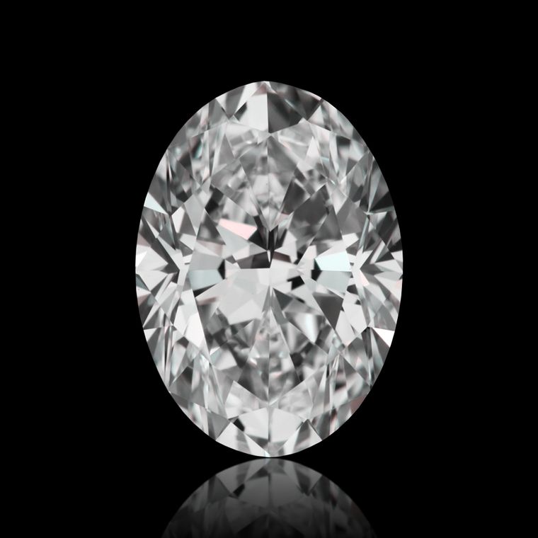 Oval 1.01ct H VVS1