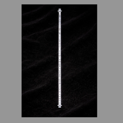14K  5.74CTS BAGUETTE BRACELET 