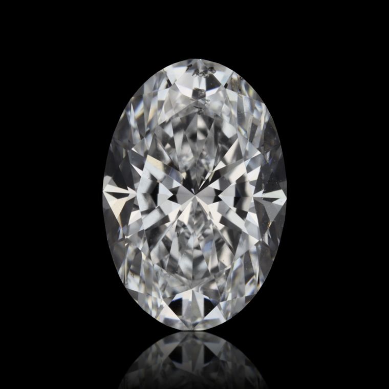 Oval 0.72ct D SI2