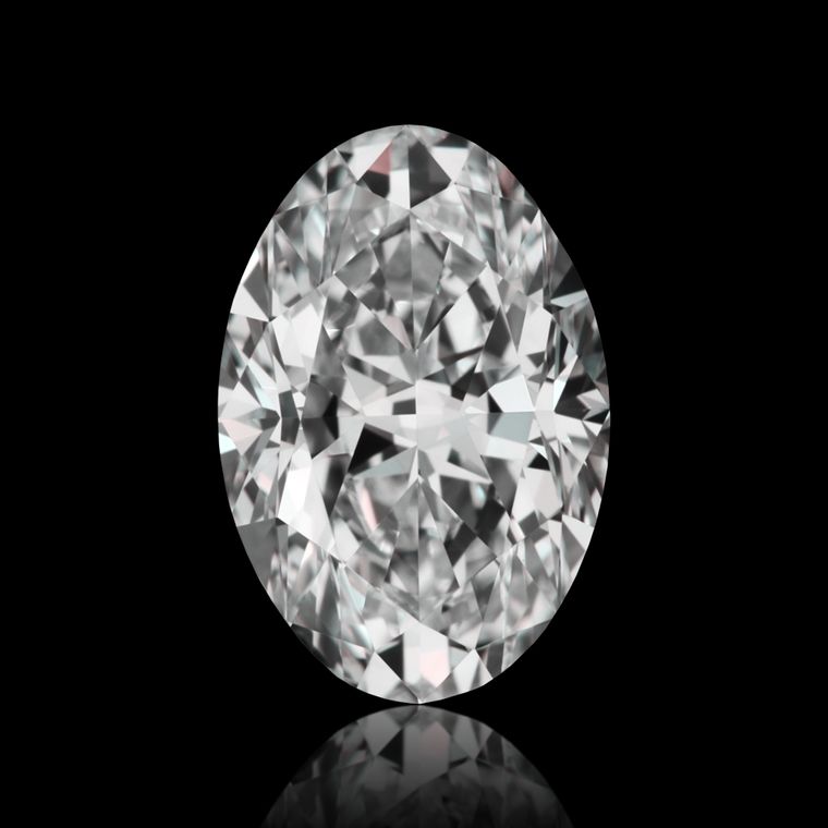 Oval 1.01ct G VVS1