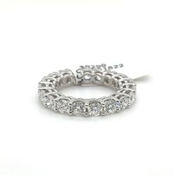 14K WHITE GOLD AND 3.01CTS NATURAL DIAMOND (RING)