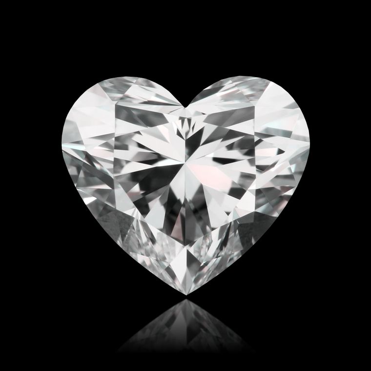 Heart 1.02ct E VVS2