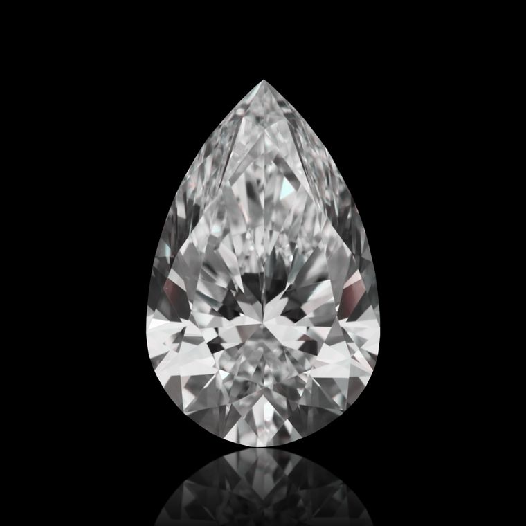 Pear 0.80ct E VVS2