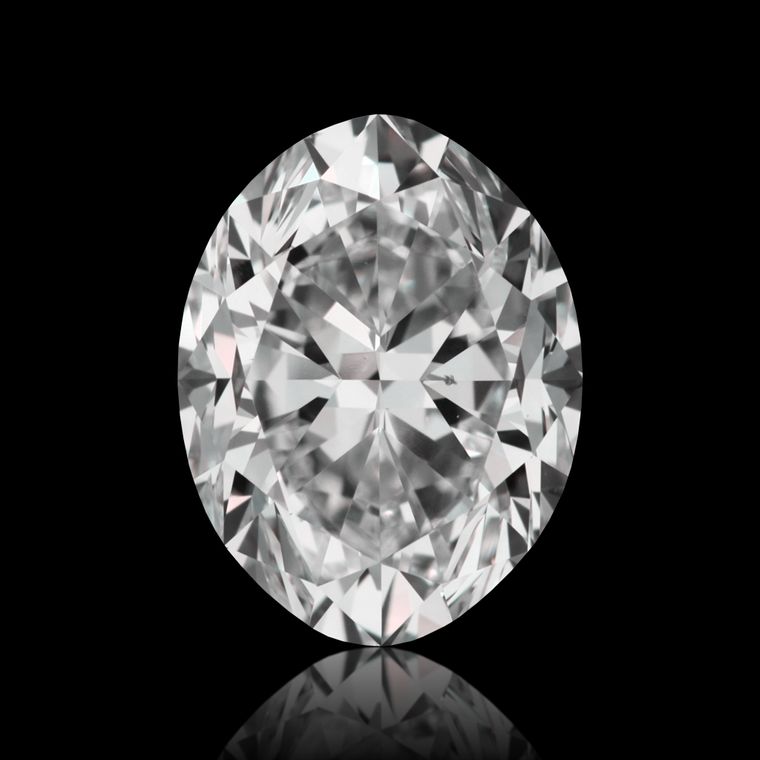 Oval 1.51ct D SI1