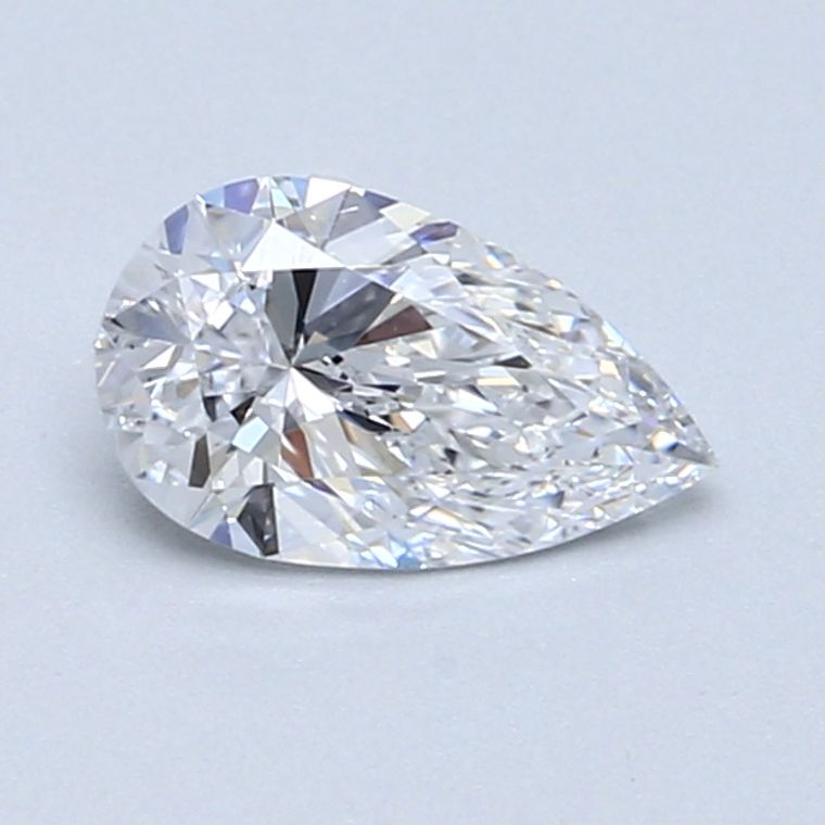 Pear 0.72ct D VS2