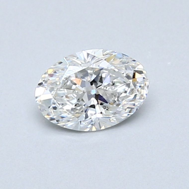 Oval 0.52ct F SI1