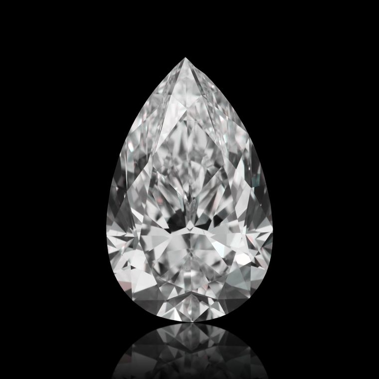 Pear 1.01ct D VS1