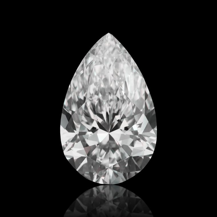 Pear 0.71ct E VVS1