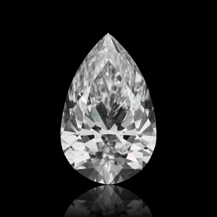 Pear 1.01ct F SI1