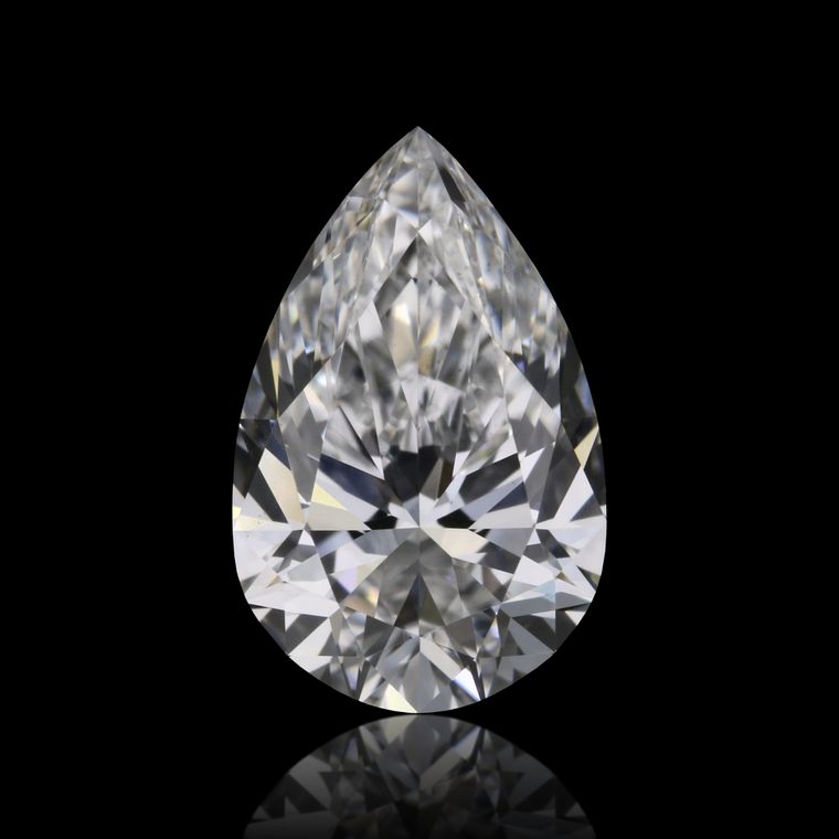 Pear 0.90ct E VS1