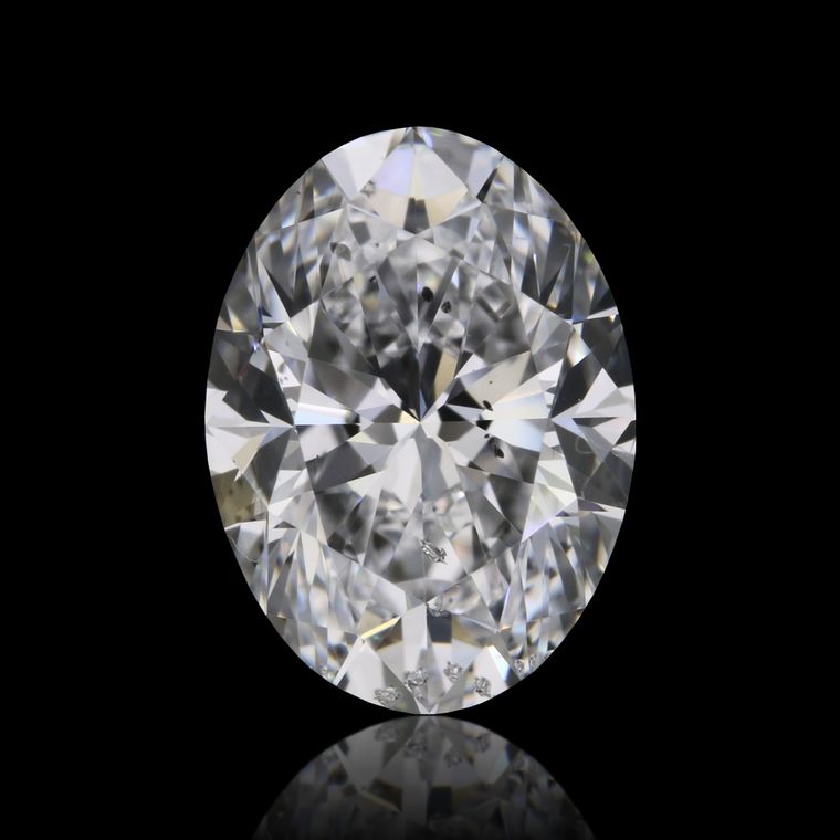 Oval 0.90ct D SI2