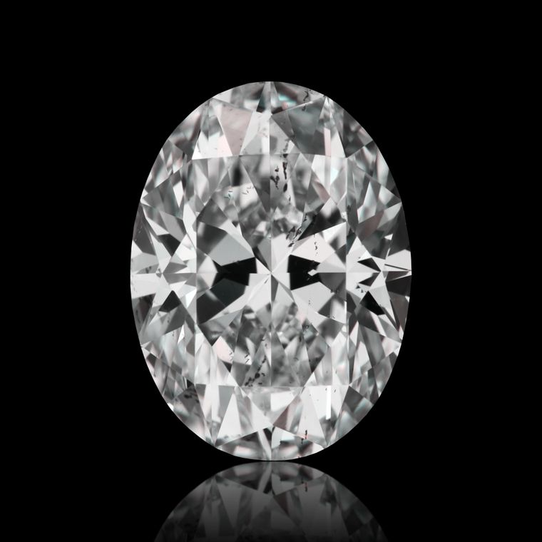 Oval 2.00ct J SI2