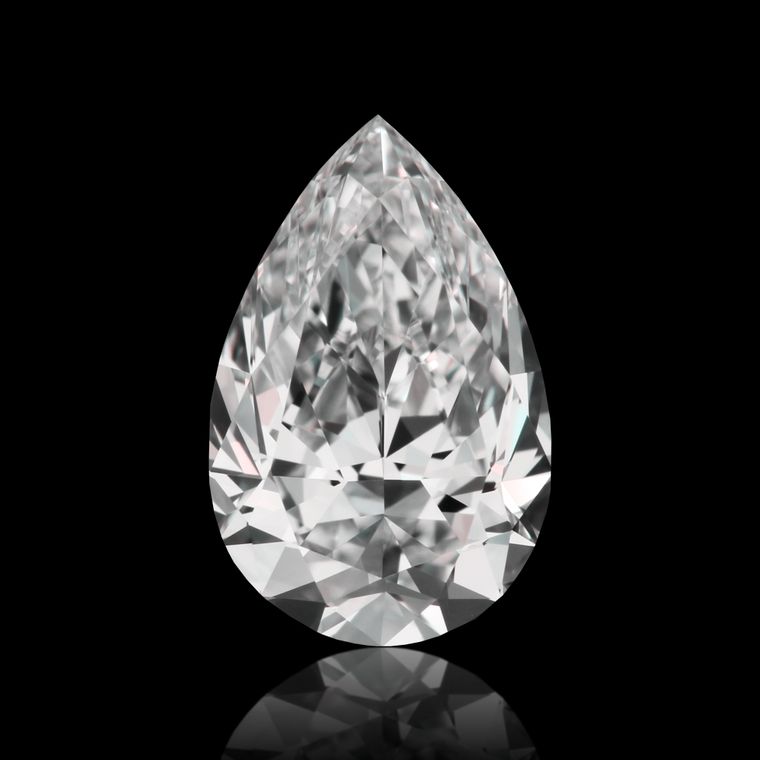 Pear 1.01ct J VVS2