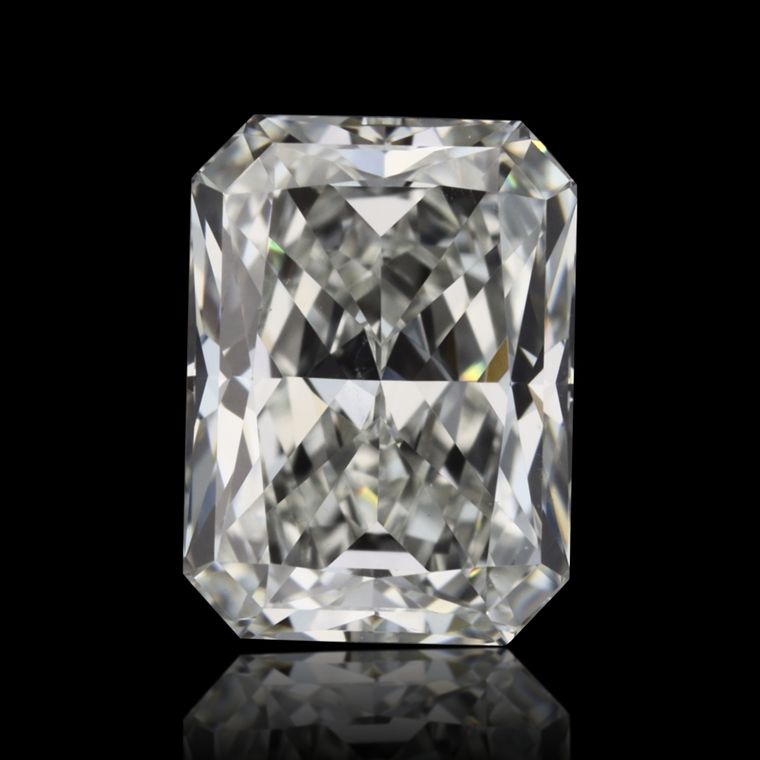 Radiant 0.81ct H VVS1