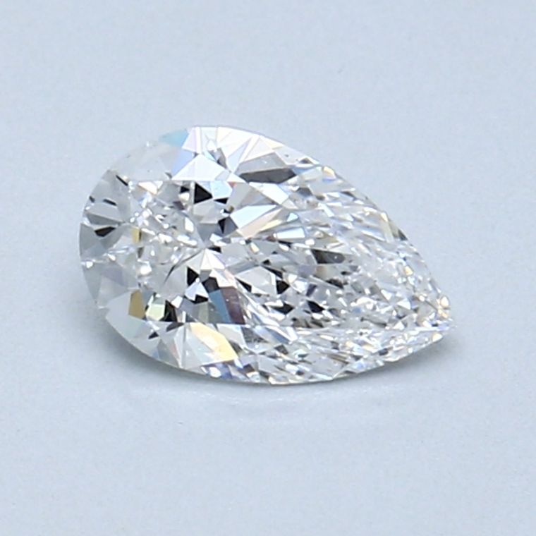 Pear 0.51ct D SI1