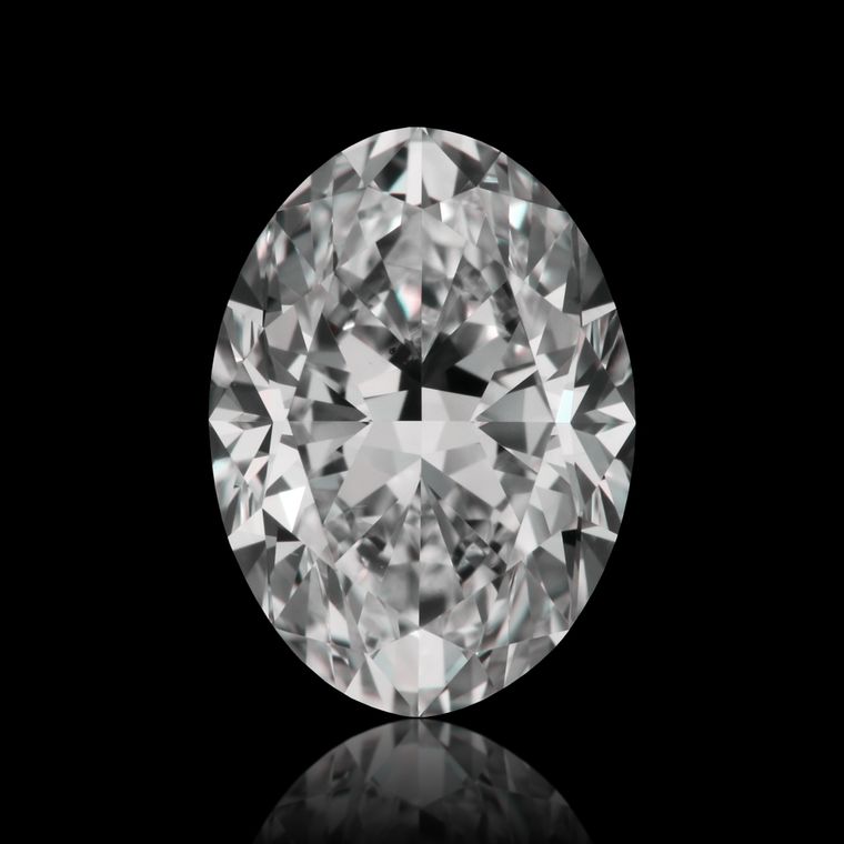 Oval 1.21ct D VS2