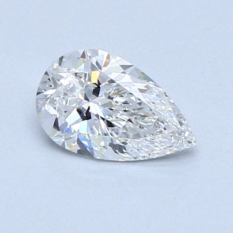 Pear 0.63ct E SI1