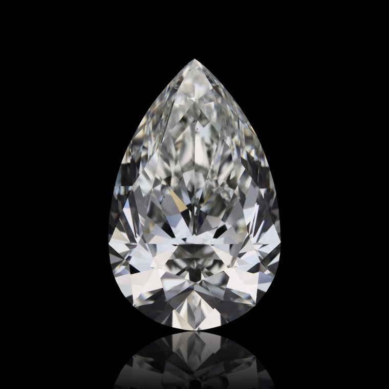 Pear 1.70ct J VVS2
