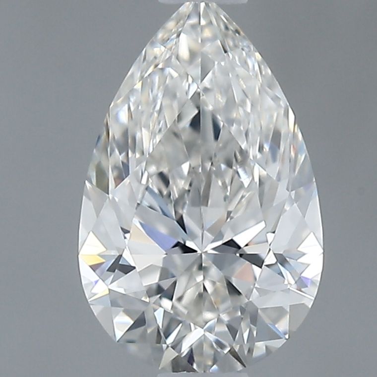 Pear 0.80ct F VS1