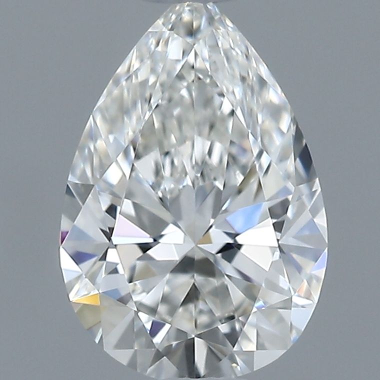 Pear 0.51ct F VVS1