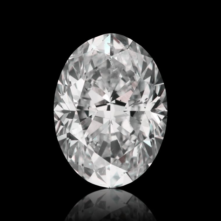 Oval 1.01ct D SI2