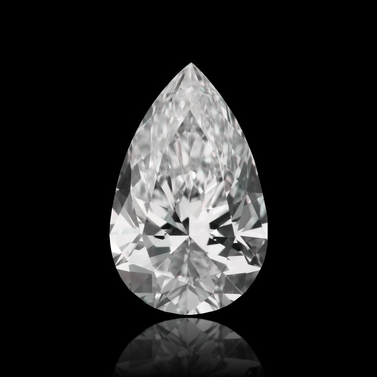 Pear 0.71ct F VVS1