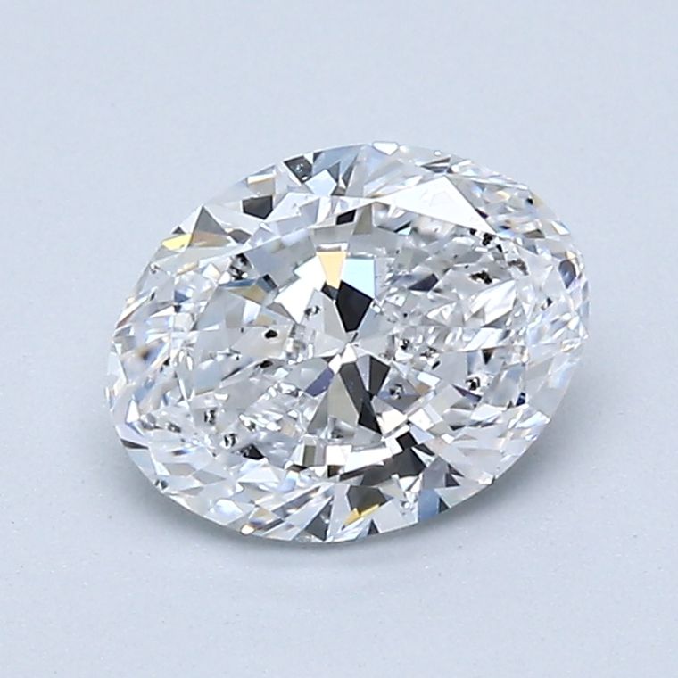 Oval 1.00ct D SI2