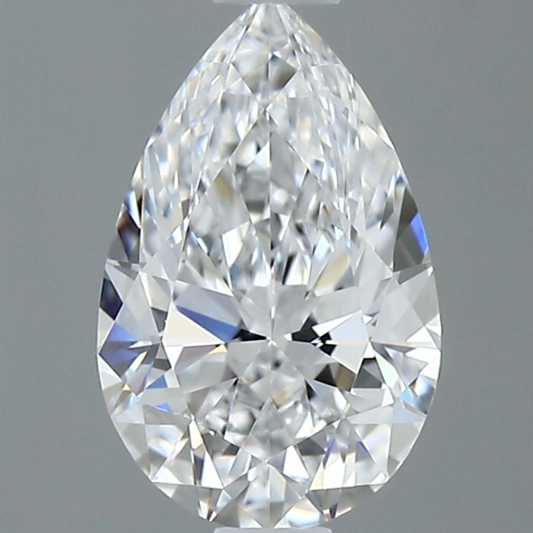 Pear 0.72ct D IF