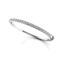 1ctw Diamond Bangle Bracelet
