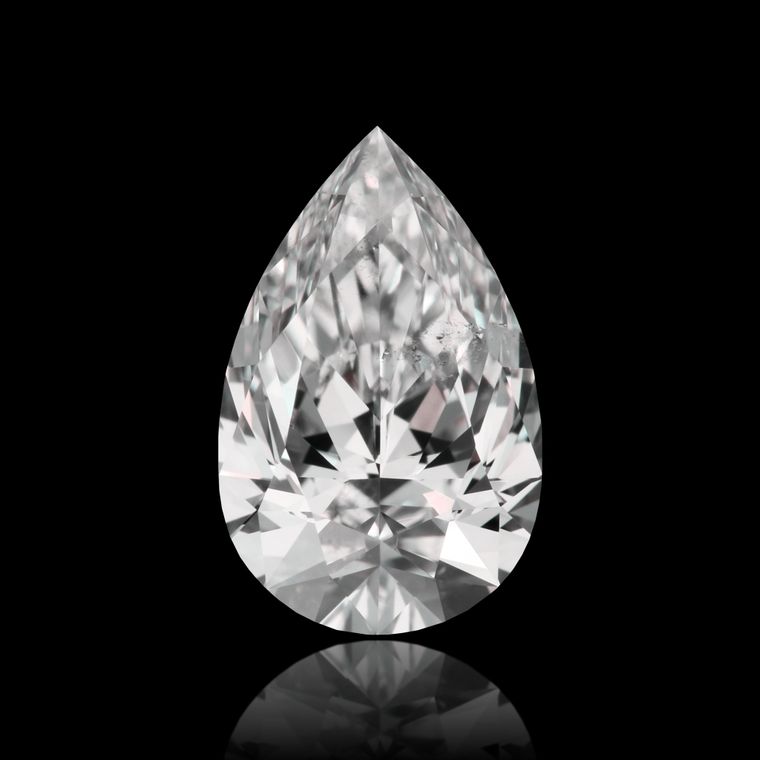 Pear 1.01ct F SI2