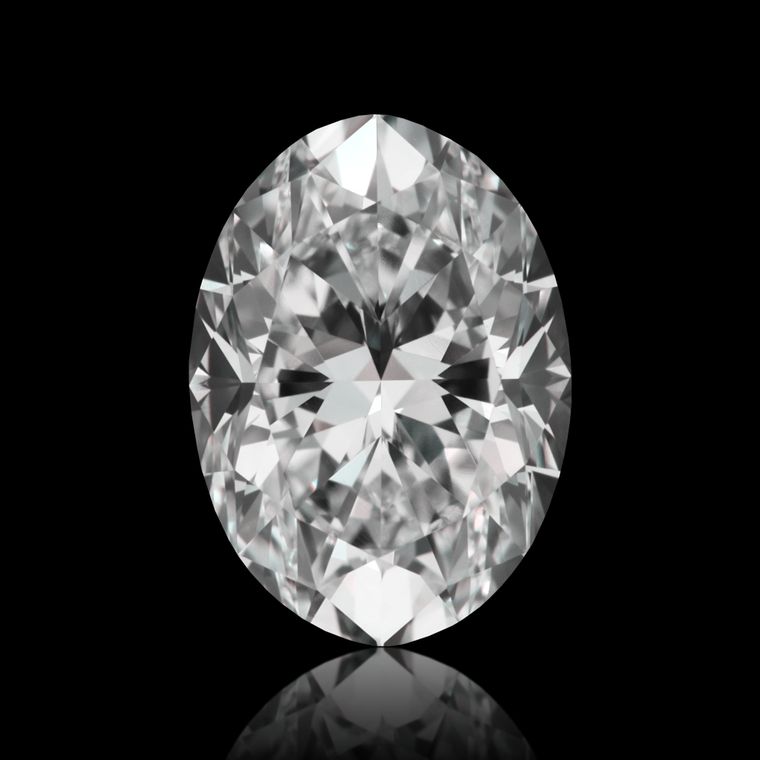 Oval 1.02ct F VVS2