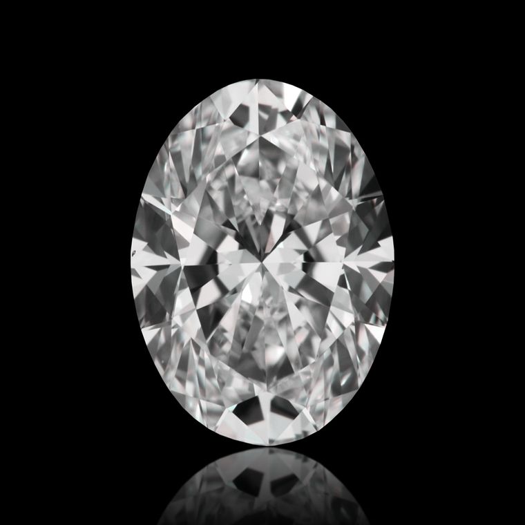 Oval 0.71ct J VVS1