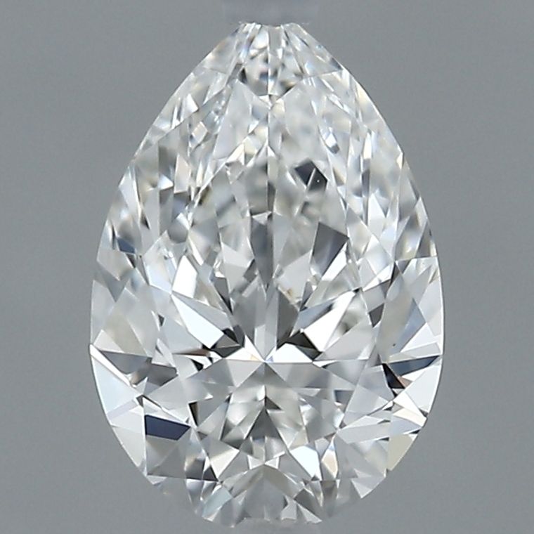 Pear 0.51ct F VS1