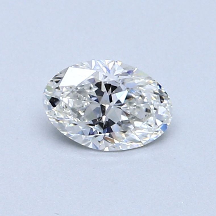 Oval 0.50ct F SI1