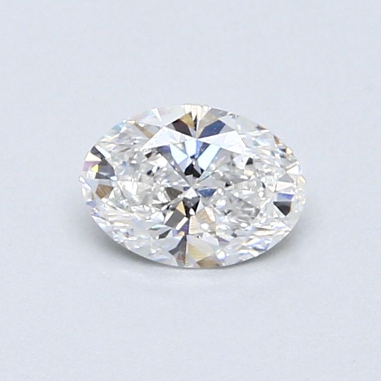 Oval 0.51ct D SI1