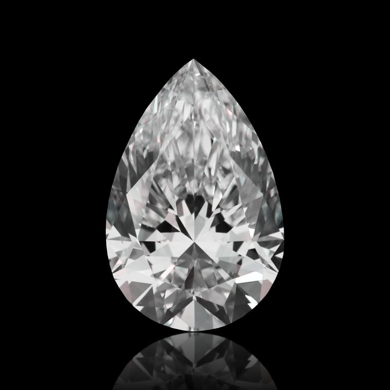 Pear 0.70ct E VVS2