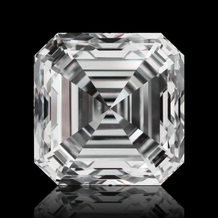 Asscher 2.01ct H VVS1